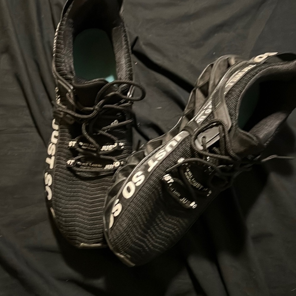 Just SoSo black and white gym shoes